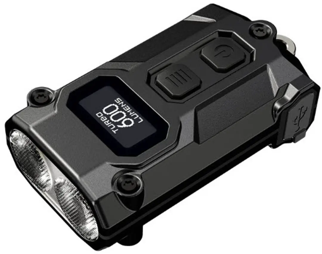 Nitecore TINI3 Sleutelhangerlamp Oplaadbaar Zwart