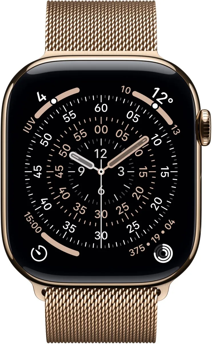 Apple Watch 11 46mm Gold Titanium - M/L