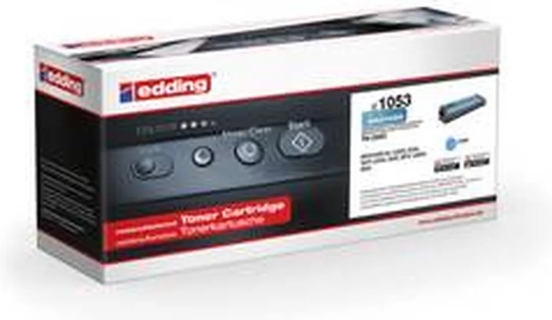 edding Toner EDD-1053 Cyaan - Compatibel met Brother TN-326C - afbeelding 5 van 5