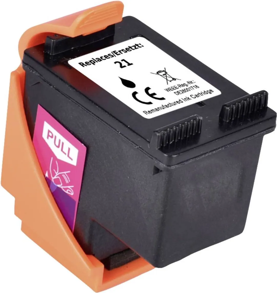 Renkforce RF-5718850 Inktcartridge - Zwart - HP 21 Compatibel