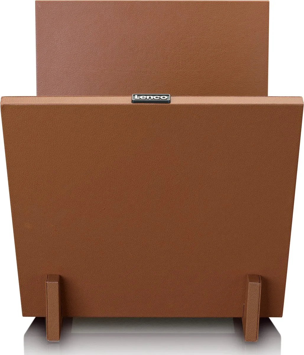 Lenco TTA-040BN LP Opbergsysteem - 40 Platen - Bruin