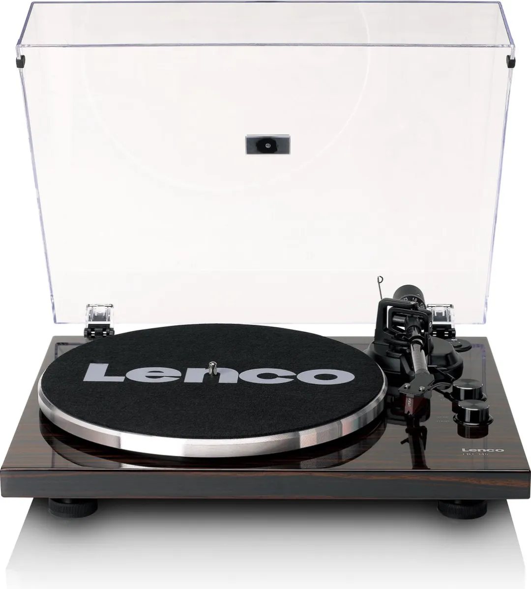 Lenco LBT-345WA Platenspeler - Ortofon 2M Red - Bruin