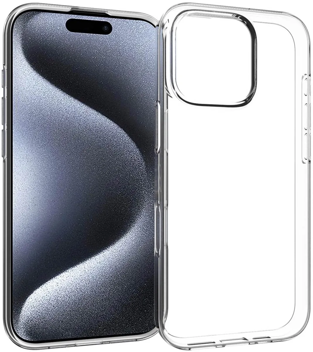 Accezz Hoesje iPhone 16 Pro Transparant