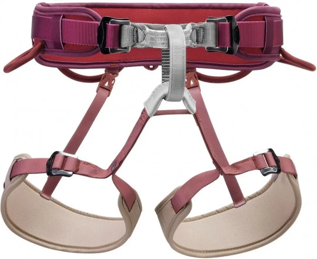 Petzl Corax comfortabele en universele klimgordel rood