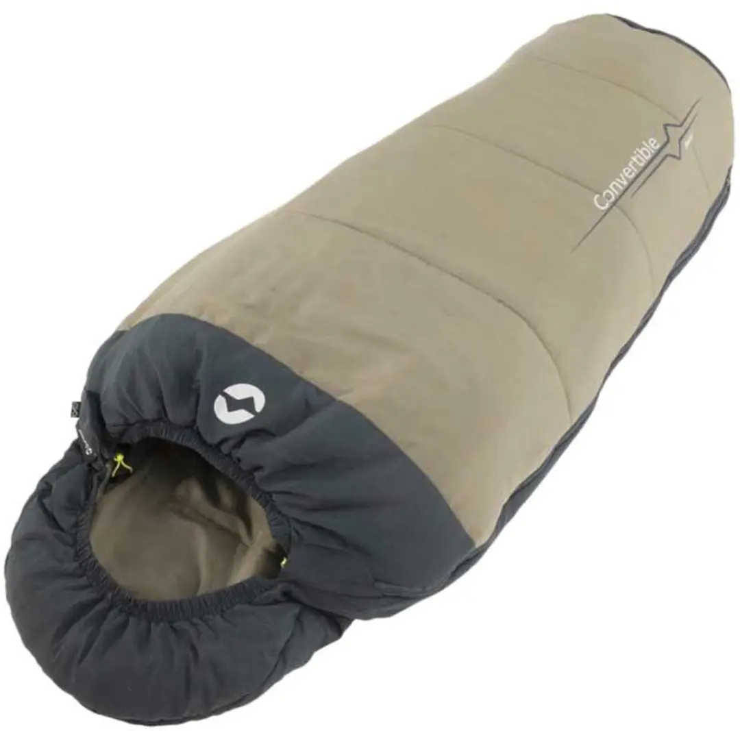 Outwell Convertible Junior Slaapzak - Groen - afbeelding 2 van 6