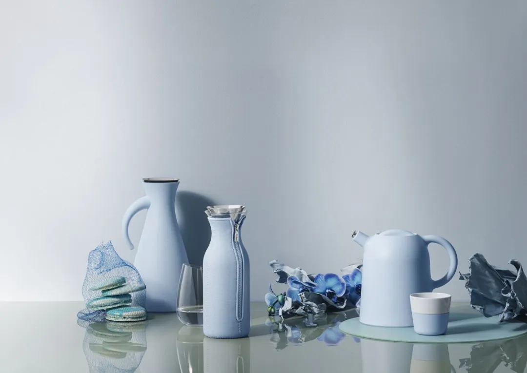 Eva Solo Thermoskan Vacuüm 1L - Blauw