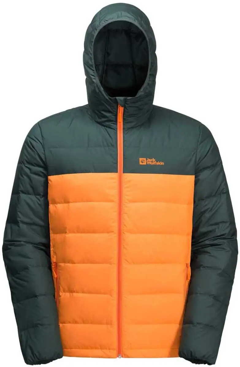 Jack Wolfskin Ather Down Hoodie - Dragon Fire - M - afbeelding 4 van 6