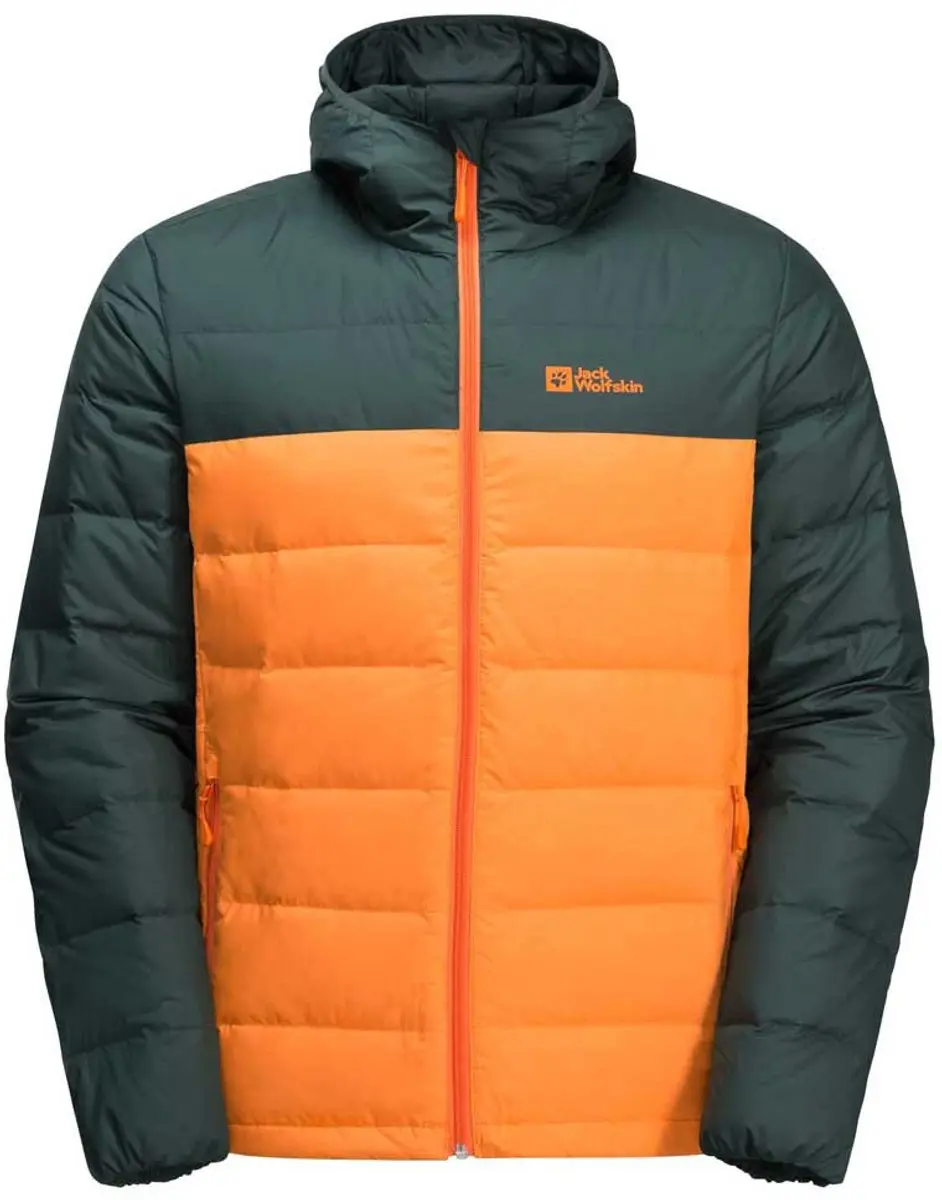 Jack Wolfskin Ather Down Hoodie - Dragon Fire - M - afbeelding 5 van 6