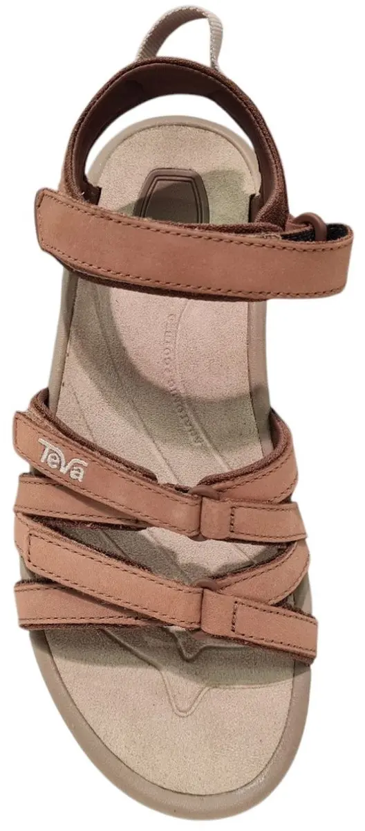 Teva Tirra Leather Sandalen Dames - Bruin - 42 - afbeelding 2 van 6