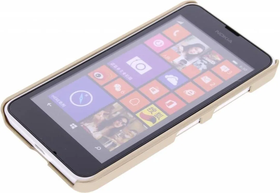 Nillkin Frosted Shield Hoes Nokia Lumia 635 - Goud - afbeelding 3 van 4