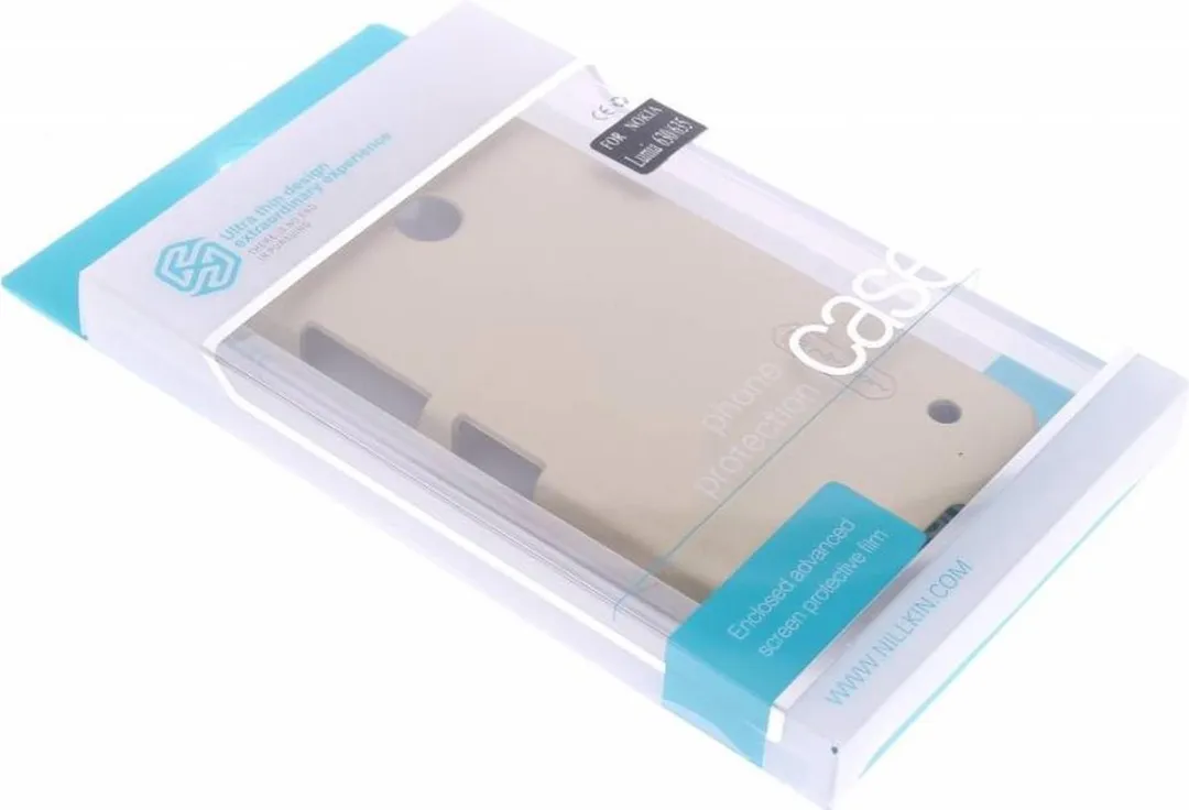 Nillkin Frosted Shield Hoes Nokia Lumia 635 - Goud - afbeelding 4 van 4