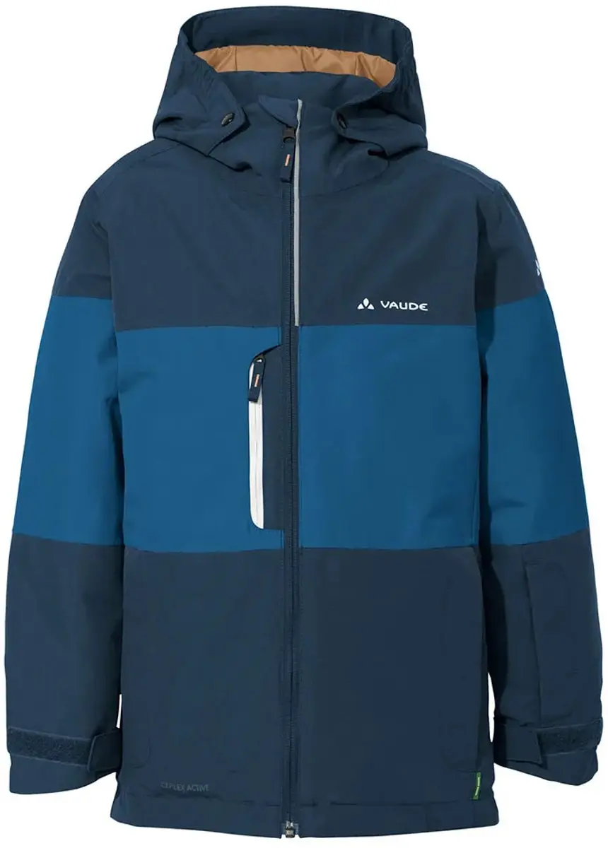 Vaude Snow Cup Jas Blauw 122-128 cm Kinderen