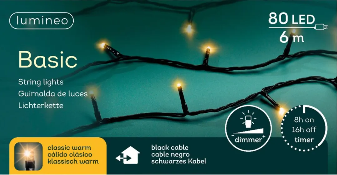Lumineo LED Basisverlichting Buiten 480 Lichtpunten