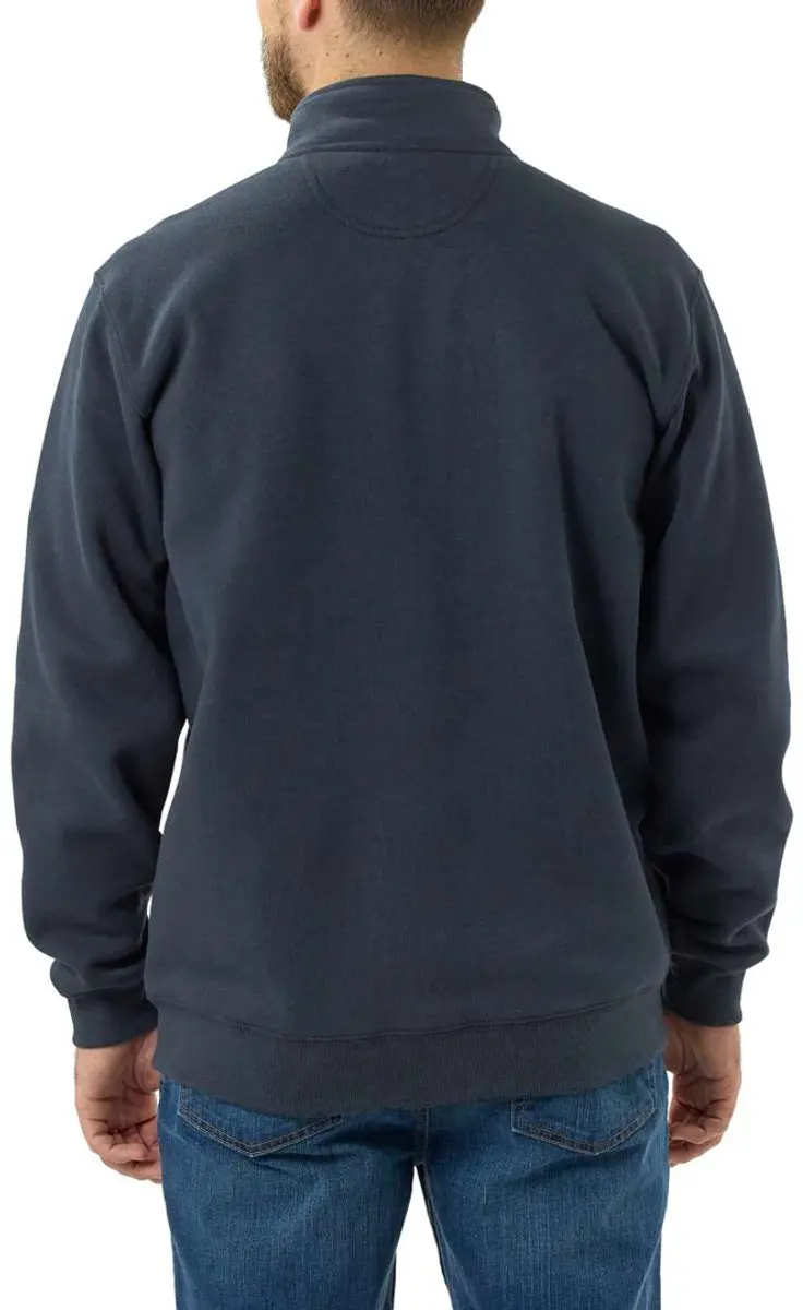 Carhartt Marquette Quarter-Zip Sweatshirt - Donkerblauw - afbeelding 4 van 6