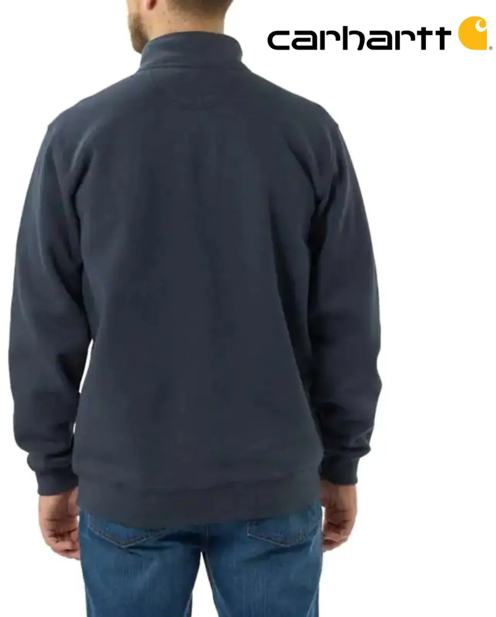 Carhartt Marquette Quarter-Zip Sweatshirt - Donkerblauw - afbeelding 3 van 6