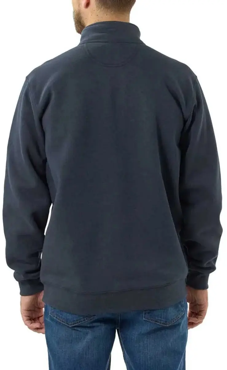 Carhartt Marquette Quarter-Zip Sweatshirt - Donkerblauw - afbeelding 2 van 6