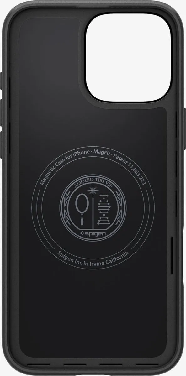 Spigen Thin Fit ACS07978 iPhone 16 Pro Max Hoes - Zwart - afbeelding 6 van 6