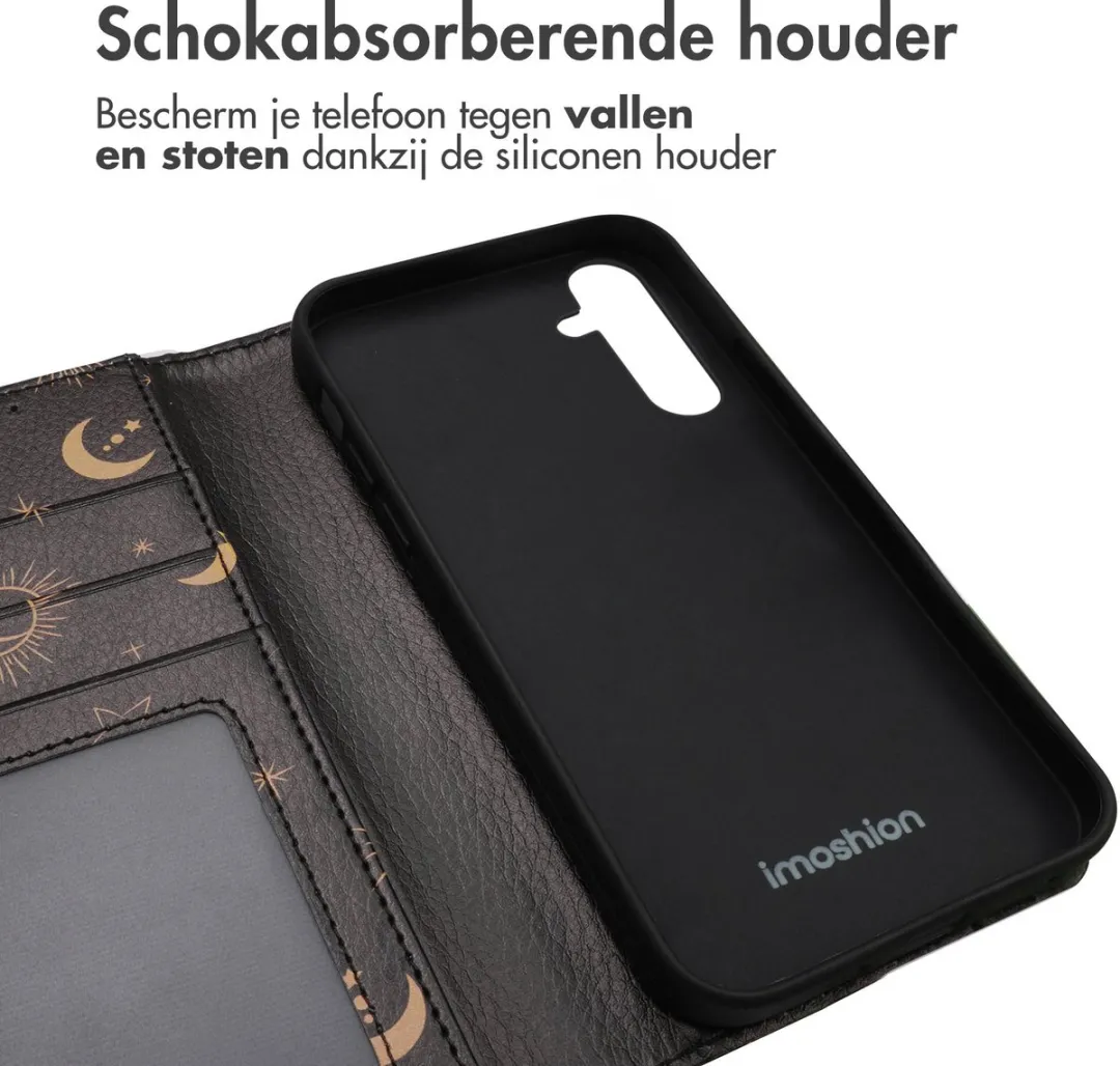 Imoshion Galaxy A25 Hoesje Sky Black - 3 Pasjes - afbeelding 6 van 6