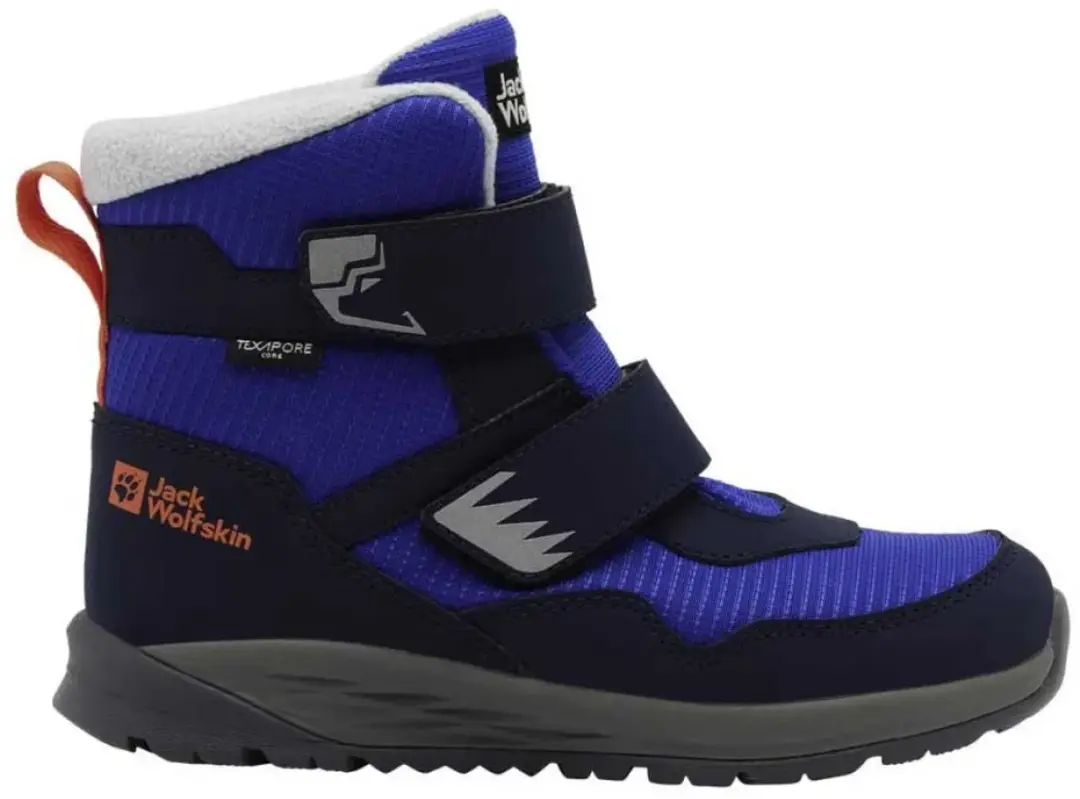 Jack Wolfskin Polar Bear-b Texapore Mid Vc Sneeuwlaarzen Blauw EU 34 Kinderen