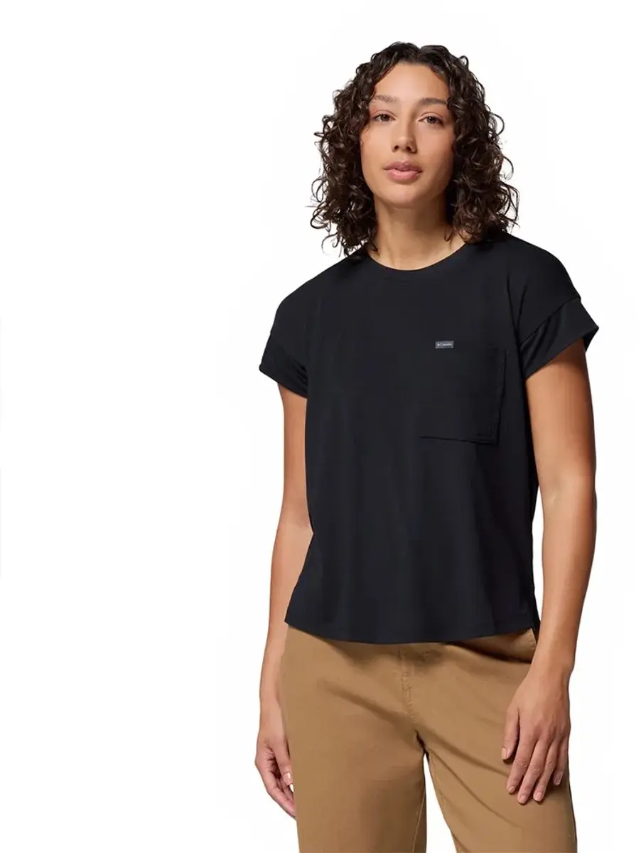 Columbia Daniela Falls™ T-shirt Met Korte Mouwen Zwart L Vrouw