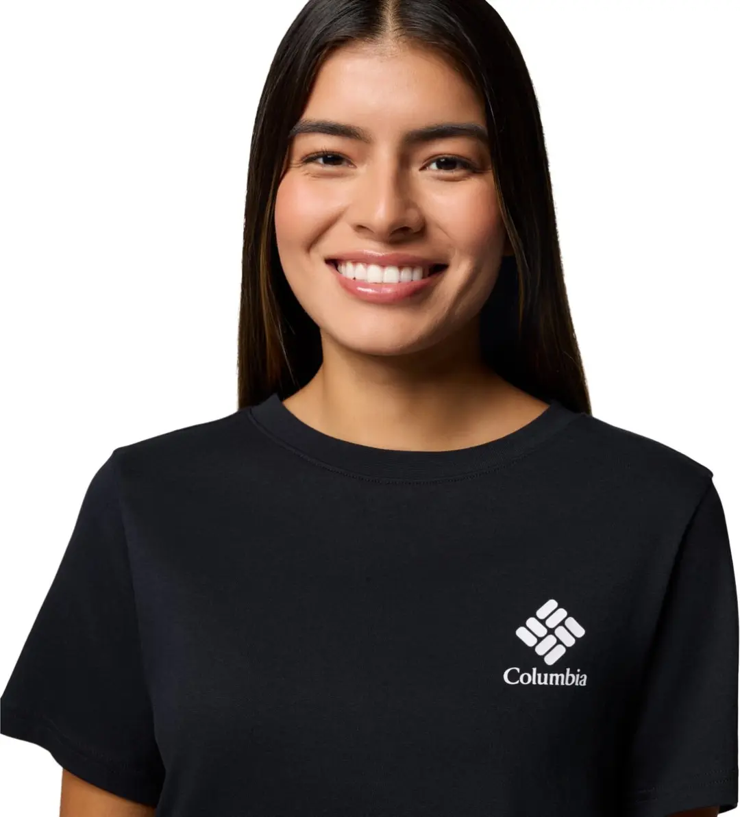 Columbia Rolling Bend Graphic SS T-shirt - Zwart - M - afbeelding 4 van 4