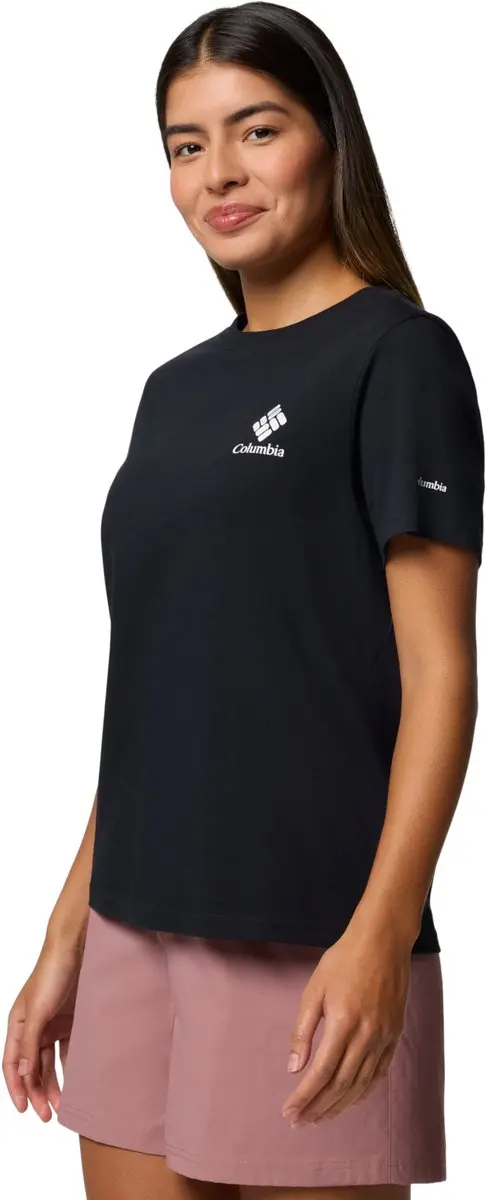 Columbia Rolling Bend Graphic SS T-shirt - Zwart - M - afbeelding 2 van 4