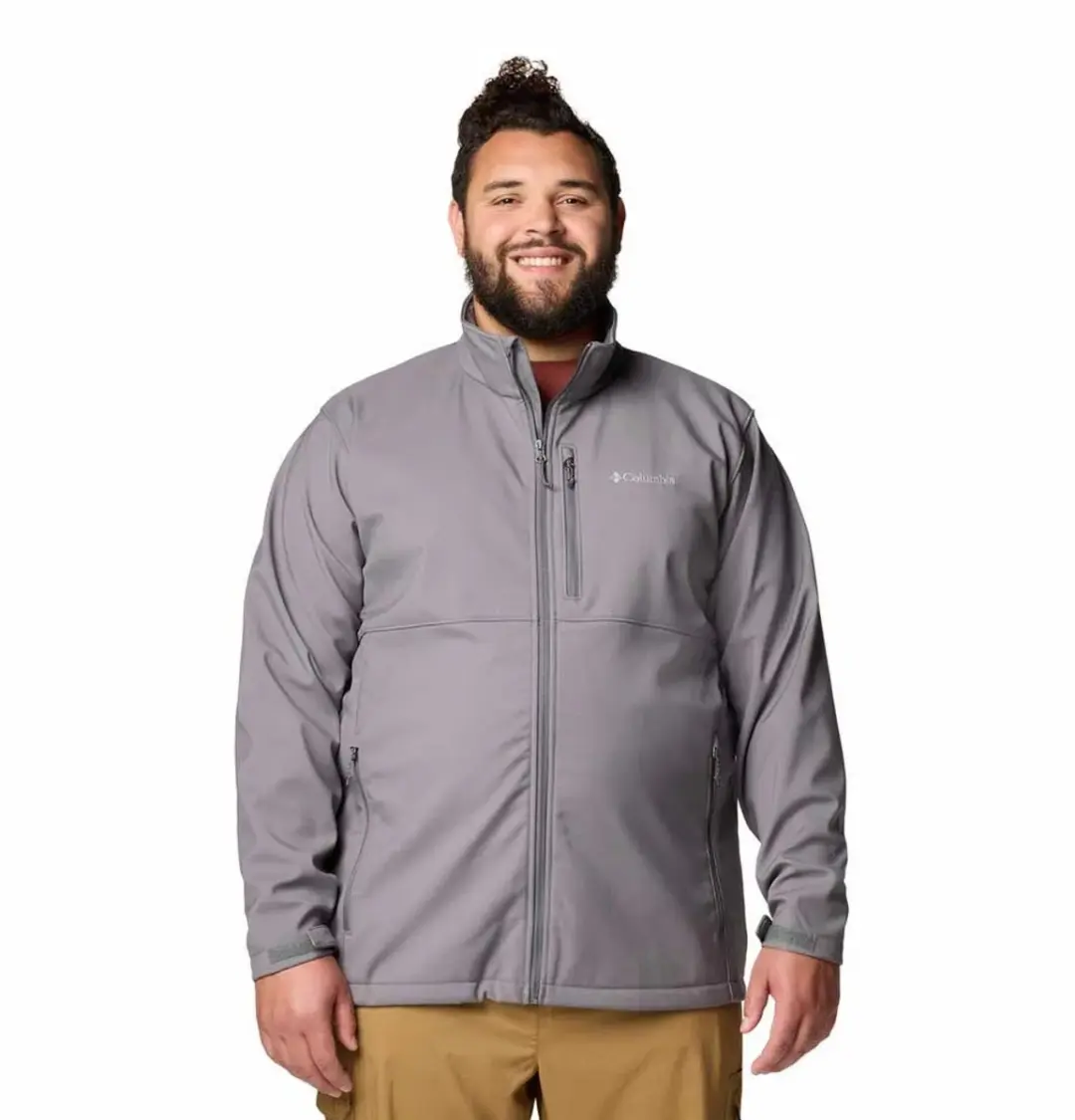 Columbia Ascender™ Softshelljack Grijs L Man