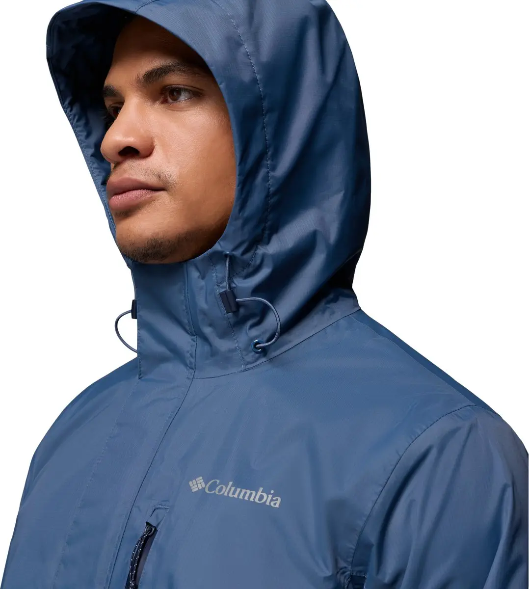 Columbia Pouring Adventure III Regenjas - Marineblauw - L - afbeelding 4 van 5
