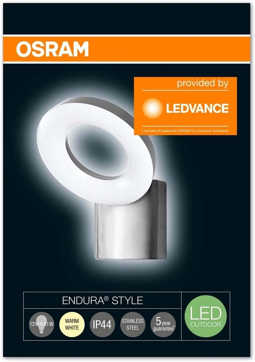 Osram Endura Style WallLoop LED Wandlamp Warm Wit - afbeelding 6 van 6