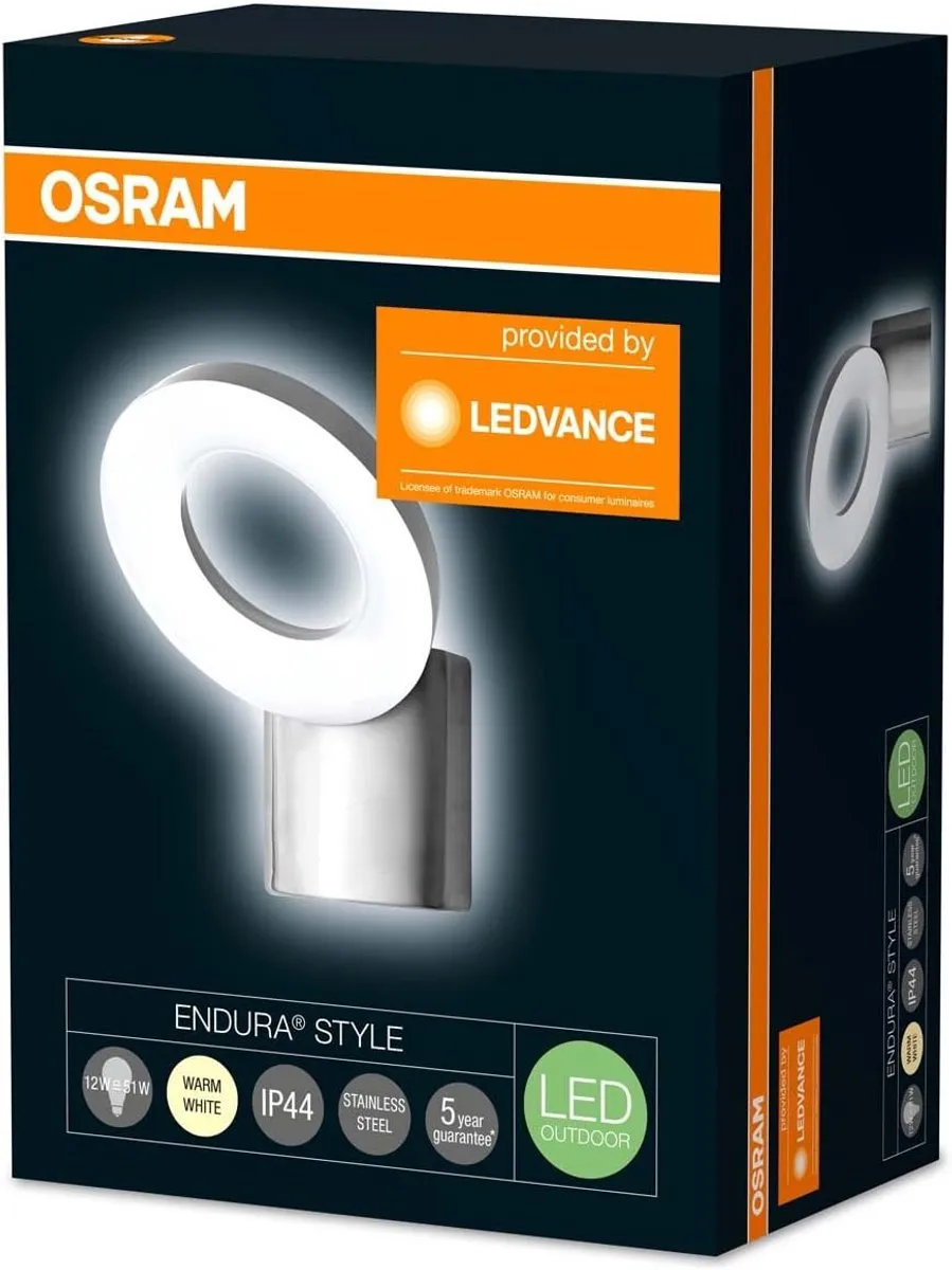Osram Endura Style WallLoop LED Wandlamp Warm Wit