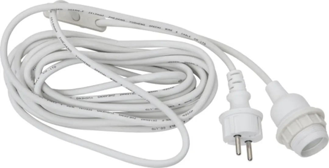 Star Trading Hanglamp Outdoor IP44 E27 - 5m Kabel - Zwart