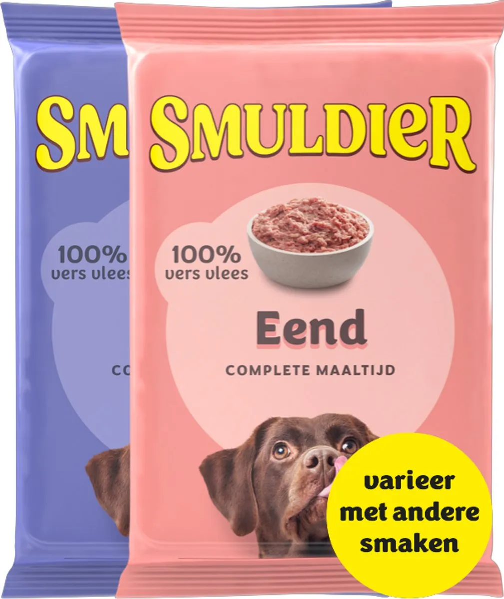 Smuldier Lam 400g | 48st. | compleet | diepvries hondenvoer | vers vlees