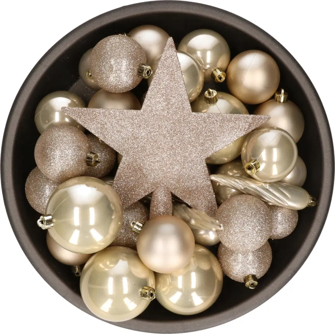 Decoris kerstballen pakket