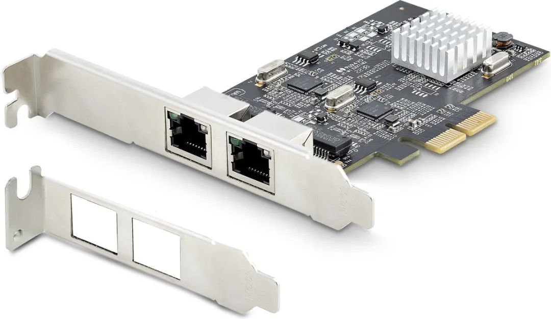Startech PR22GI-NETWORK-CARD Netwerkkaart 2500 Mbit/s - 4x Poort - Nero