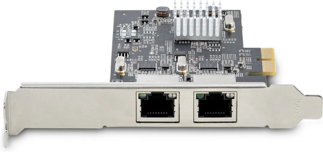 Startech PR22GI-NETWORK-CARD Netwerkkaart 2500 Mbit/s - 4x Poort - Nero - afbeelding 6 van 6