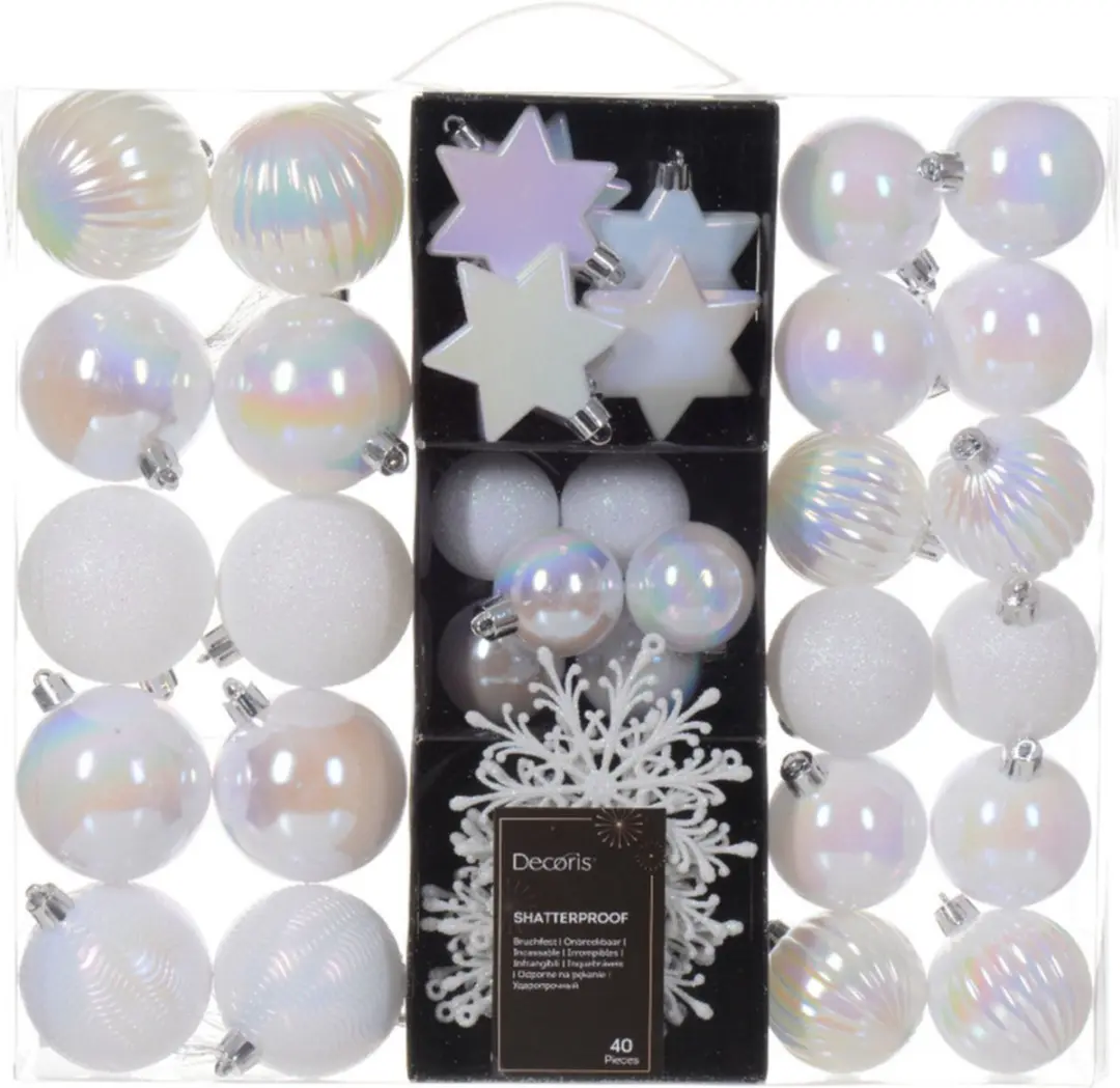 Decoris kerstballen en kerstornamenten