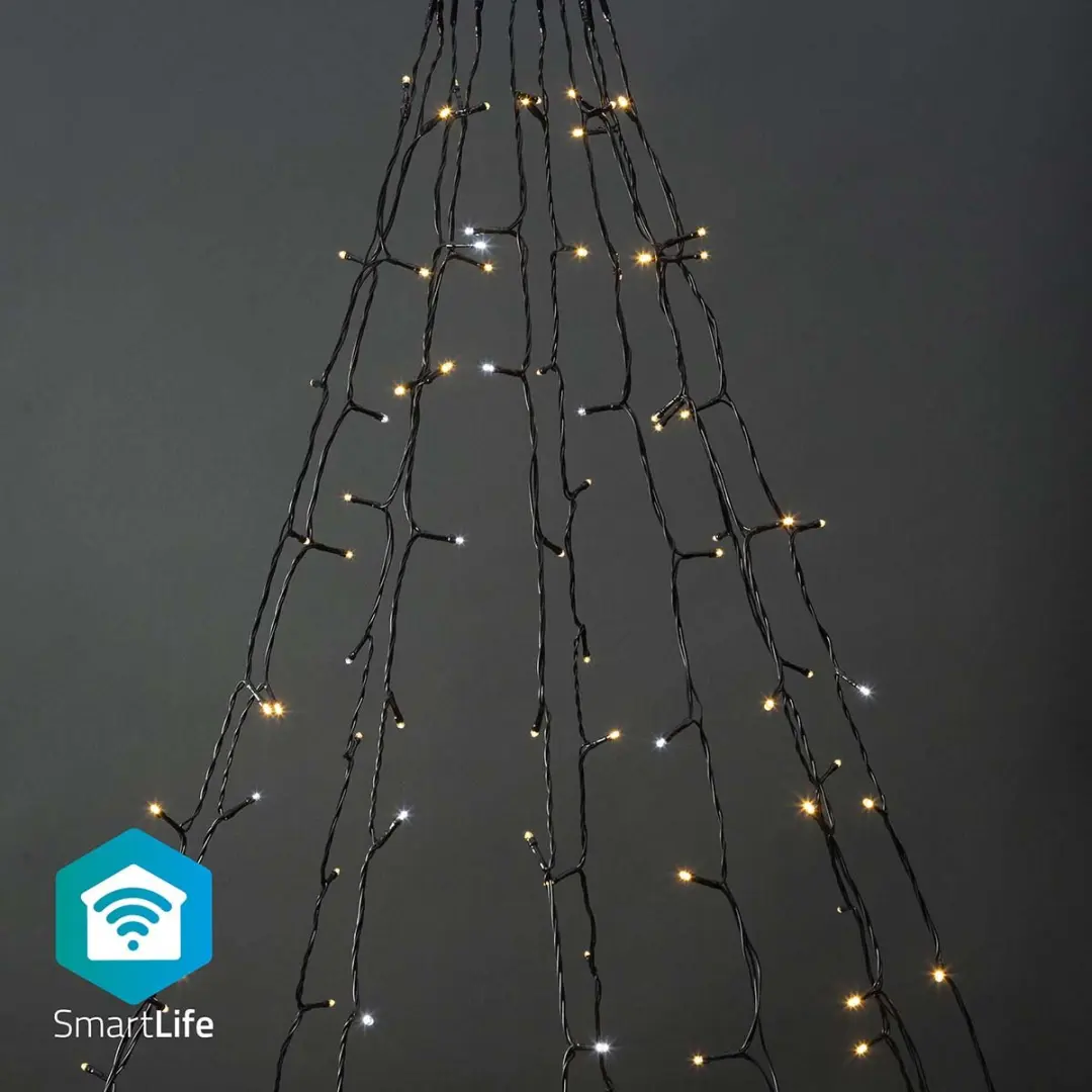Nedis SmartLife WIFILXT02W200 Kerstboomverlichting - 200 LED - afbeelding 4 van 6