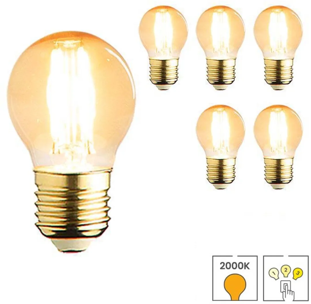 Lybardo E27 LED Lamp 3 Stuks