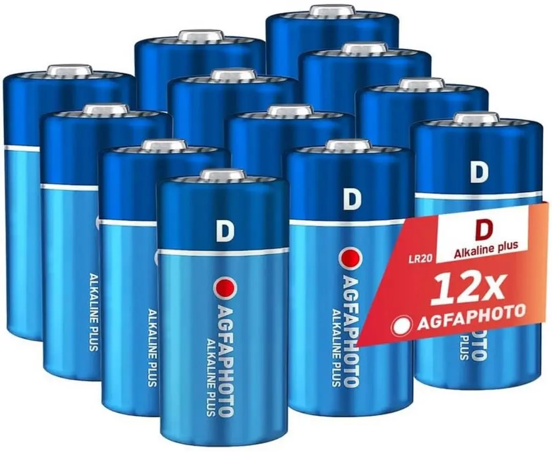 AgfaPhoto Alkaline Plus LR20 MN1300 Batterijen