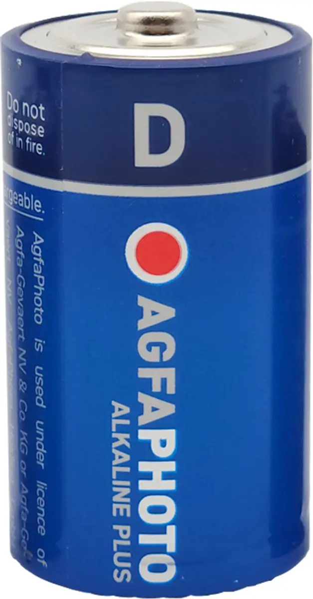 AgfaPhoto Alkaline Plus LR20 MN1300 Batterijen - D 1,5V - afbeelding 2 van 6