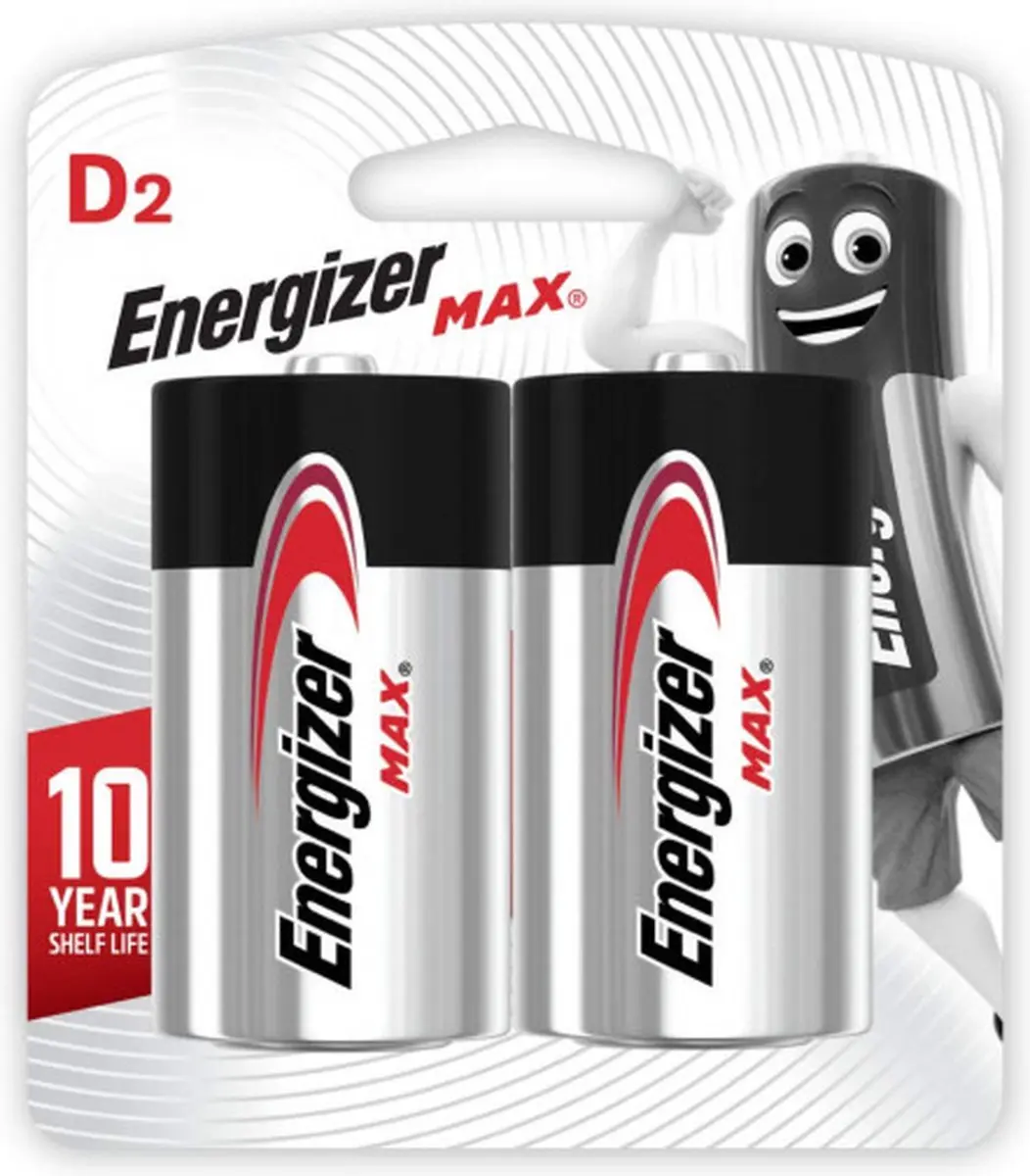 Energizer Max D Batterij LR20 - 2 stuks - afbeelding 6 van 6