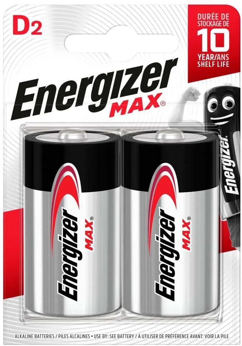 Energizer Max D Batterij LR20 - 2 stuks - afbeelding 5 van 6