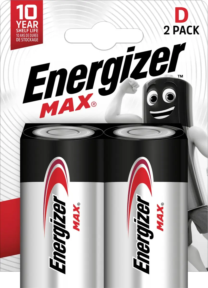 Energizer Max D Batterij LR20