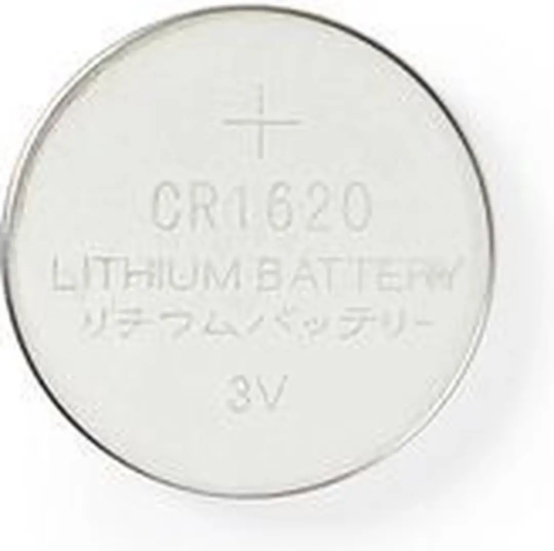 Nedis Lithium-Knoopcelbatterij CR1620 - 3V - 5-Pak - afbeelding 4 van 6