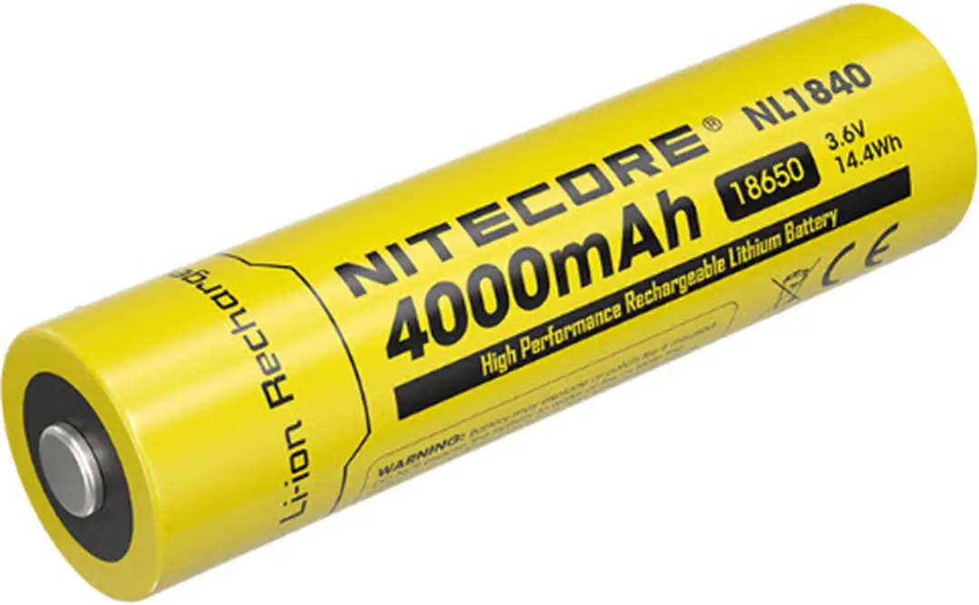 Nitecore NL1840 18650 Li-Ion Batterij - 4000mAh - afbeelding 5 van 5