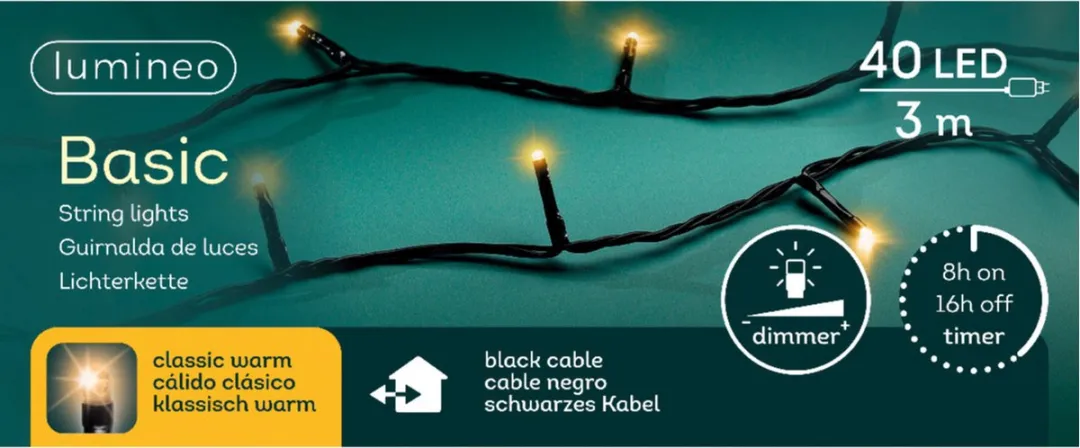 Lumineo Kerstverlichting 480 LED