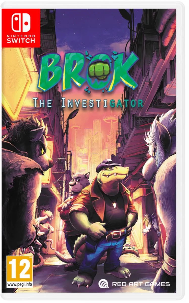 Red Art Games BROK the InvestiGator Switch Game