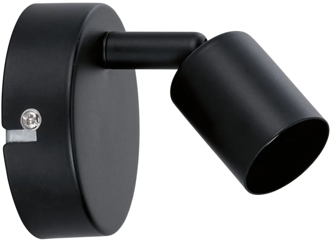 Paulmann Spotlight Carolina GU10 10W - Zwart mat