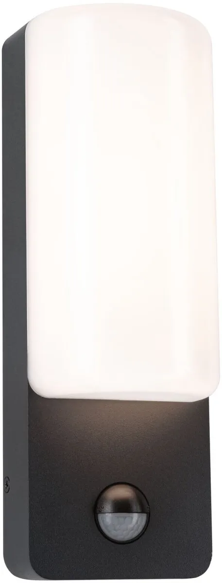 Paulmann LED Wandarmatuur Bonnie Schemer IR IP44 3000K 8,5W - Antraciet