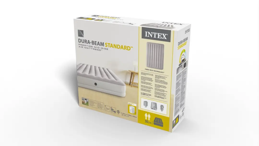 Intex Prestige Mid-Rise Queen Luchtbed - 203x152x30cm - afbeelding 6 van 6